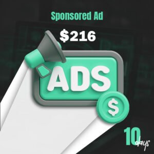 Sponsored Ad 210$ -10 days -01