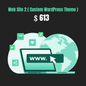 Web Site 2 ( Custom WordPress Theme ) 02