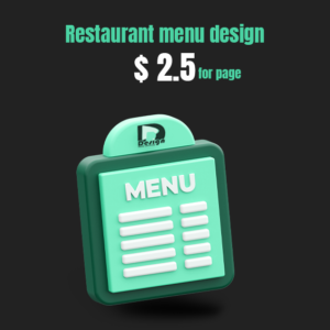 Restaurant Menu Design