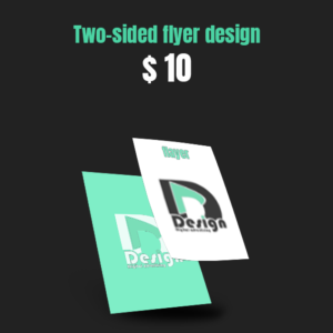 Two-sided flyer design 01